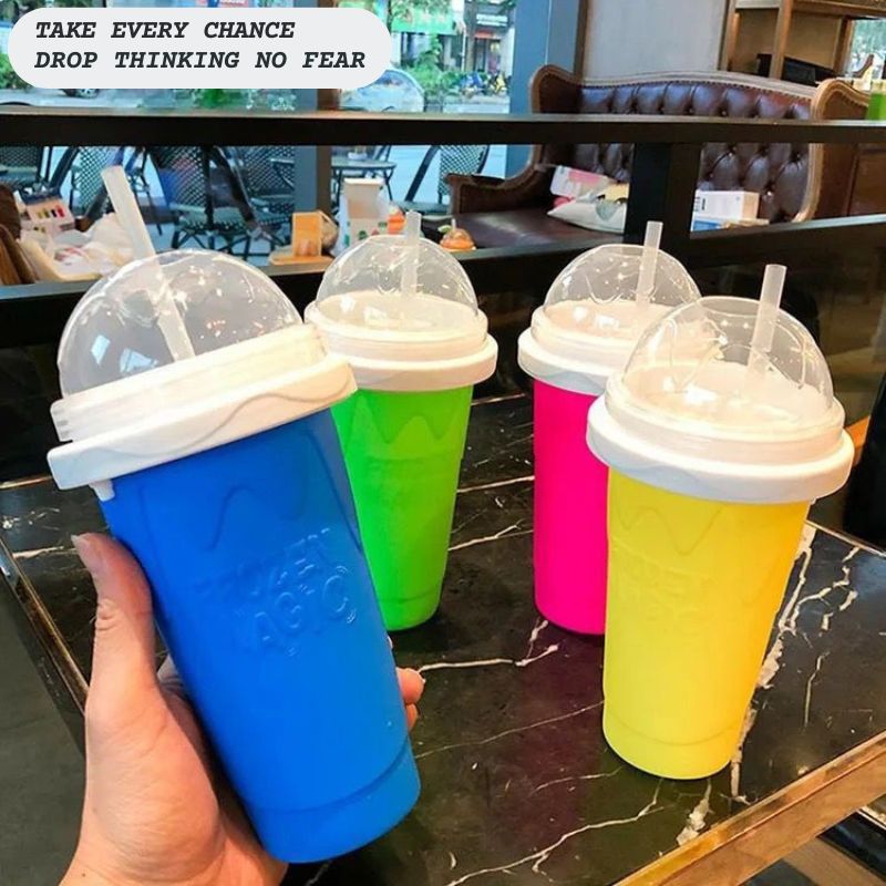 Reusable Frozen Cup for Smoothies and Cold Beverages