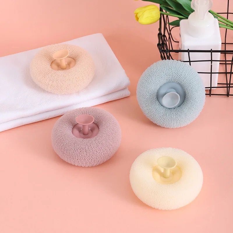 Sunflower Shower Ball – Super Soft Massage Bath Sponge with Suction Cup