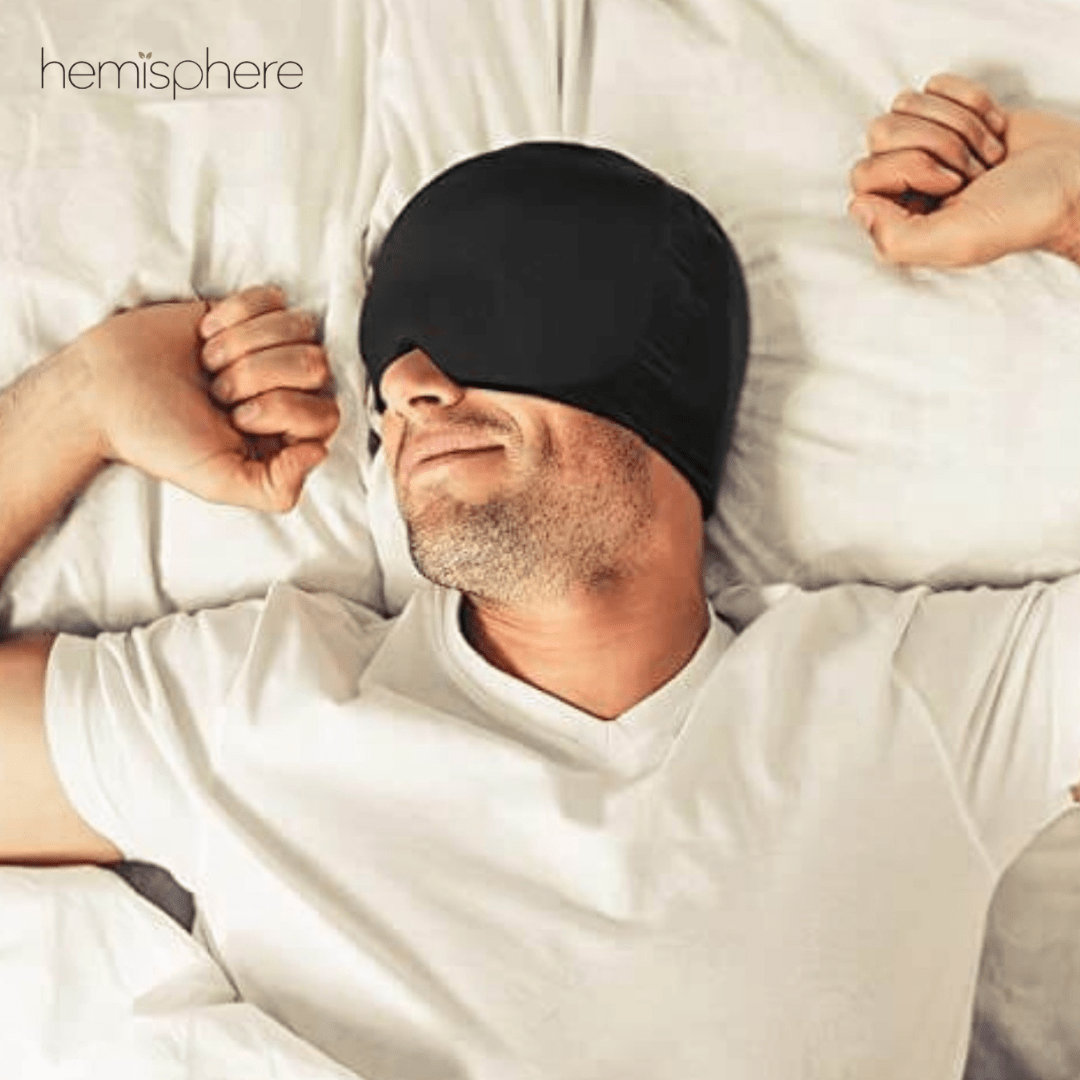2 in 1 Head Wrap - Relieves Stress & Headaches for Deep Sleep