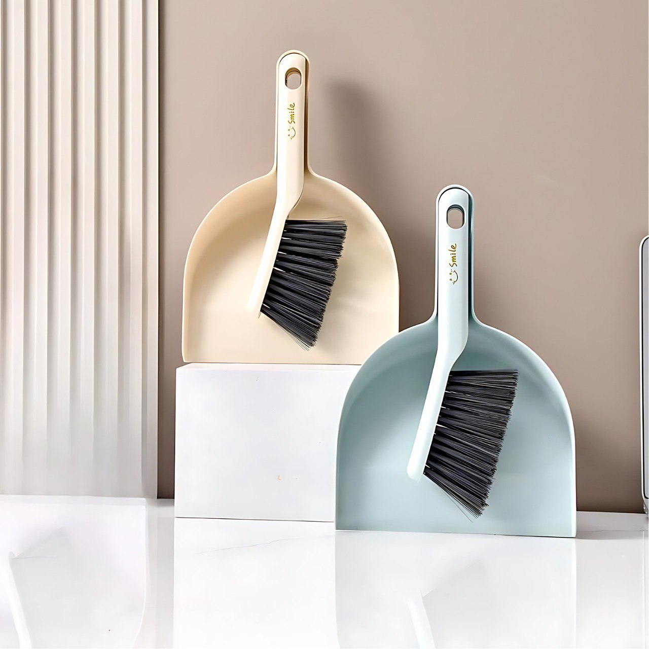 Mini Broom and Dustpan Set for Table and Kitchen Cleaning