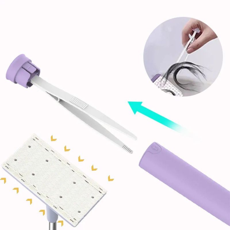 Automatic Clip Flat Mop with Eco-Friendly Refill Pads