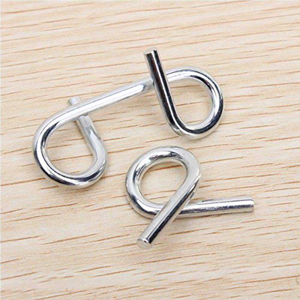 12-Piece Metal Puzzle Set – Brain Teasers for Endless Fun & Mental Challenge