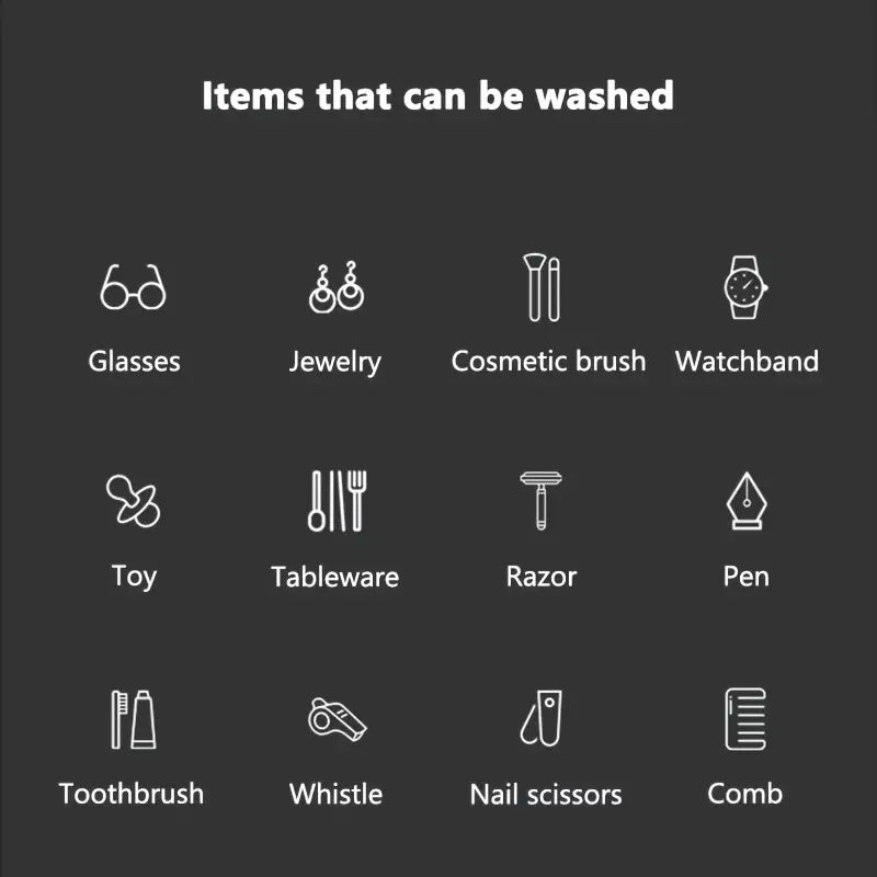 Ultrasonic Jewellery Cleaner – Professional Shine at Home