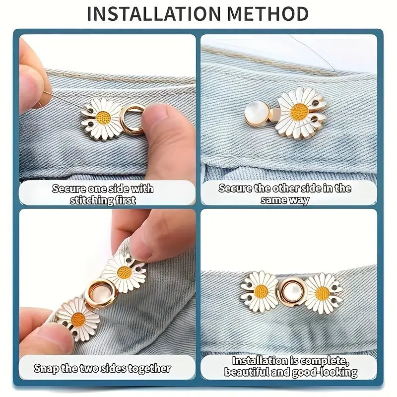 Instant Fit Jeans Buttons