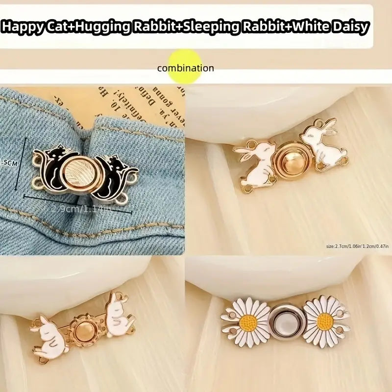 Instant Fit Jeans Buttons