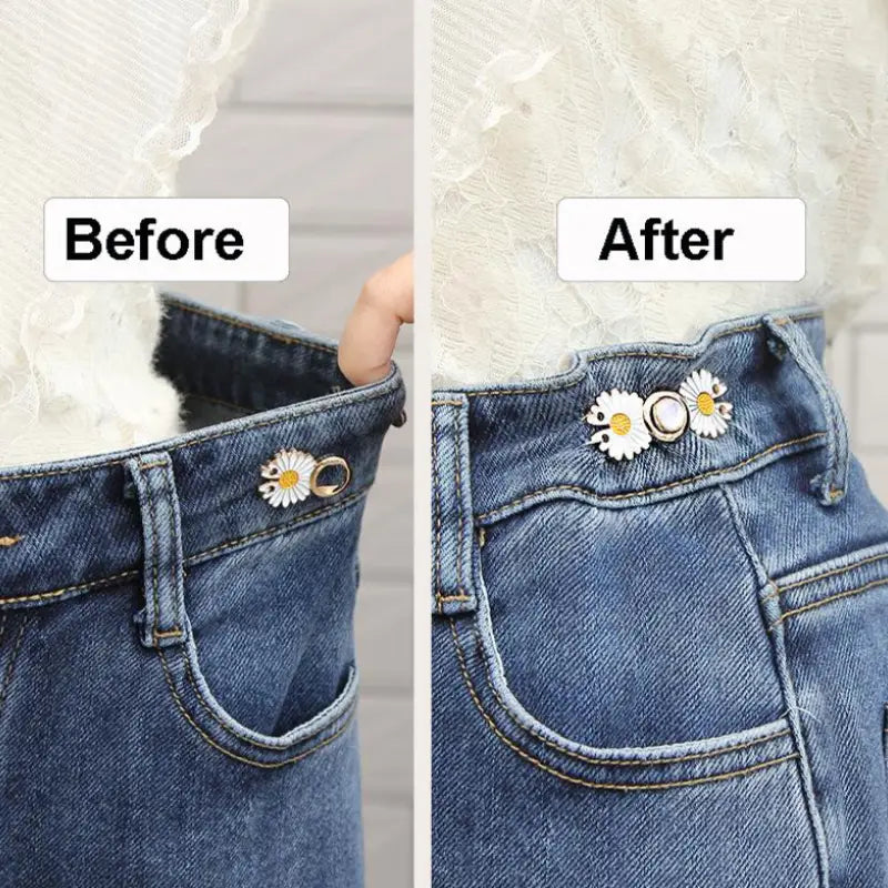Instant Fit Jeans Buttons