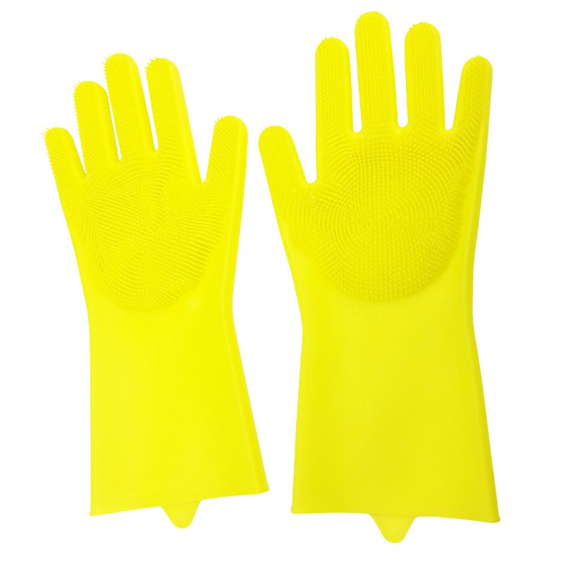 Multipurpose Silicone Hand Gloves for Cleaning and Dishwashing