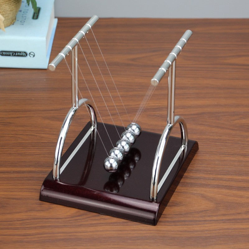 Scientific Balance Cradle Antique – Elegant Office Decor & Physics Demonstration