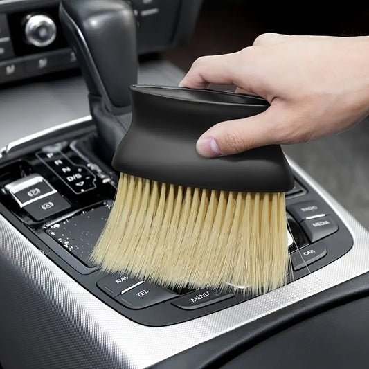 Multipurpose Car Interior Cleaning Brush - For Grooves, Vents, and Crevices | Compact & Effective