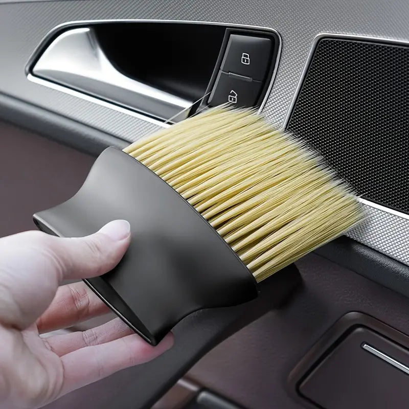 Multipurpose Car Interior Cleaning Brush - For Grooves, Vents, and Crevices | Compact & Effective