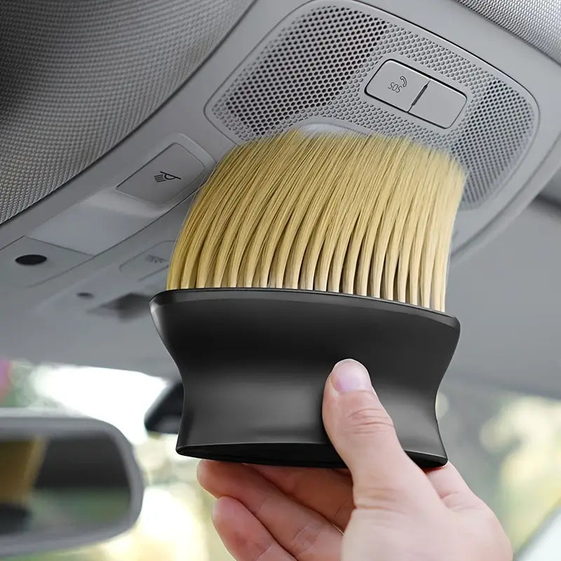 Multipurpose Car Interior Cleaning Brush - For Grooves, Vents, and Crevices | Compact & Effective