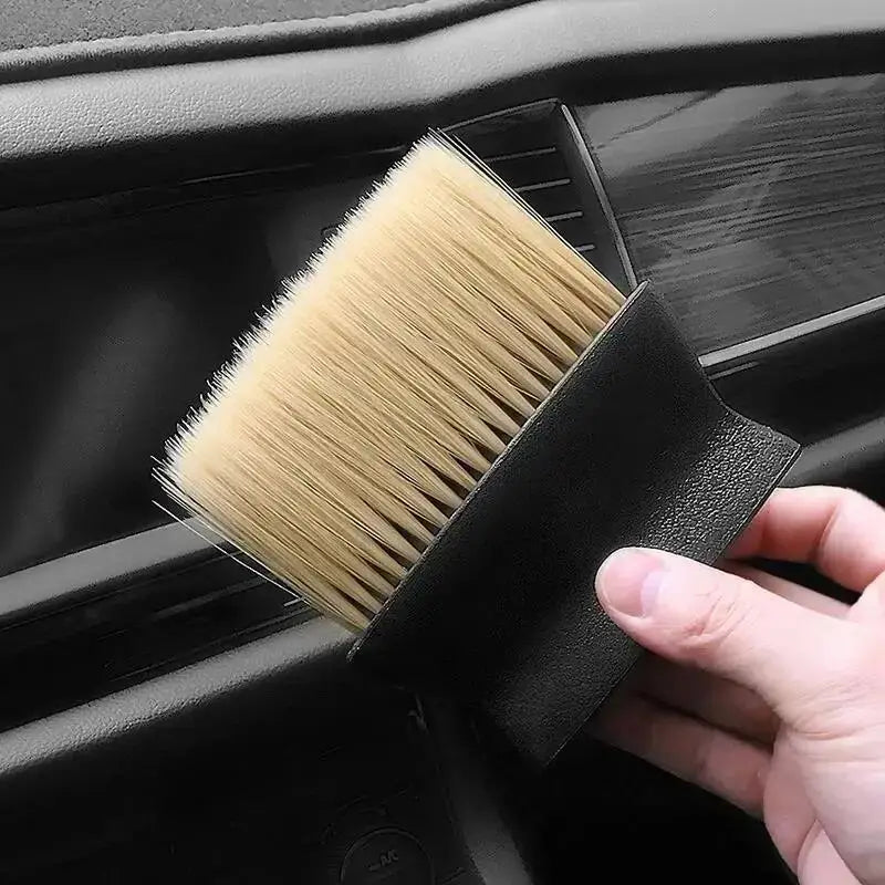 Multipurpose Car Interior Cleaning Brush - For Grooves, Vents, and Crevices | Compact & Effective