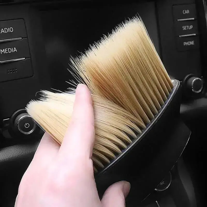 Multipurpose Car Interior Cleaning Brush - For Grooves, Vents, and Crevices | Compact & Effective
