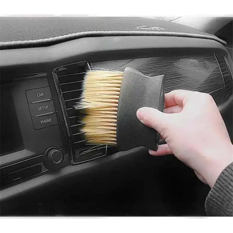 Multipurpose Car Interior Cleaning Brush - For Grooves, Vents, and Crevices | Compact & Effective