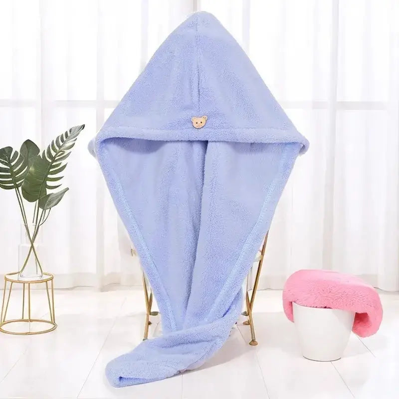 Soft Microfiber Hair Towel Wrap
