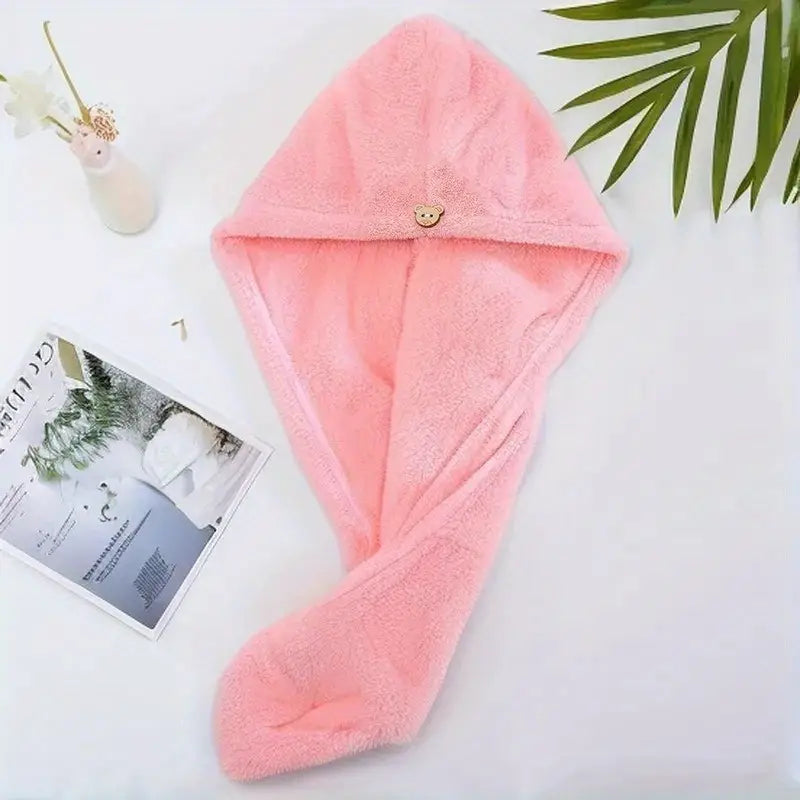 Soft Microfiber Hair Towel Wrap