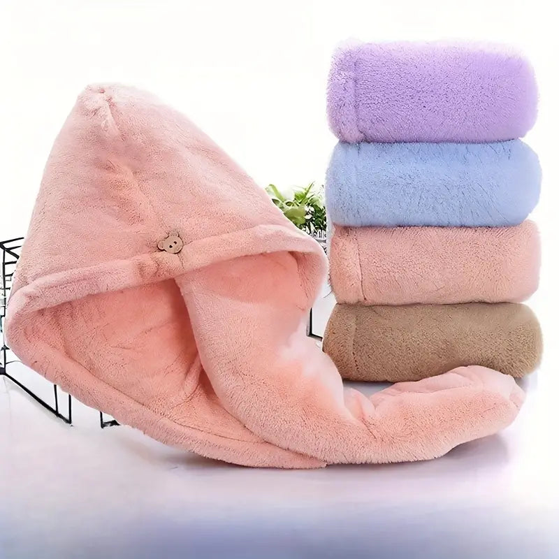 Soft Microfiber Hair Towel Wrap