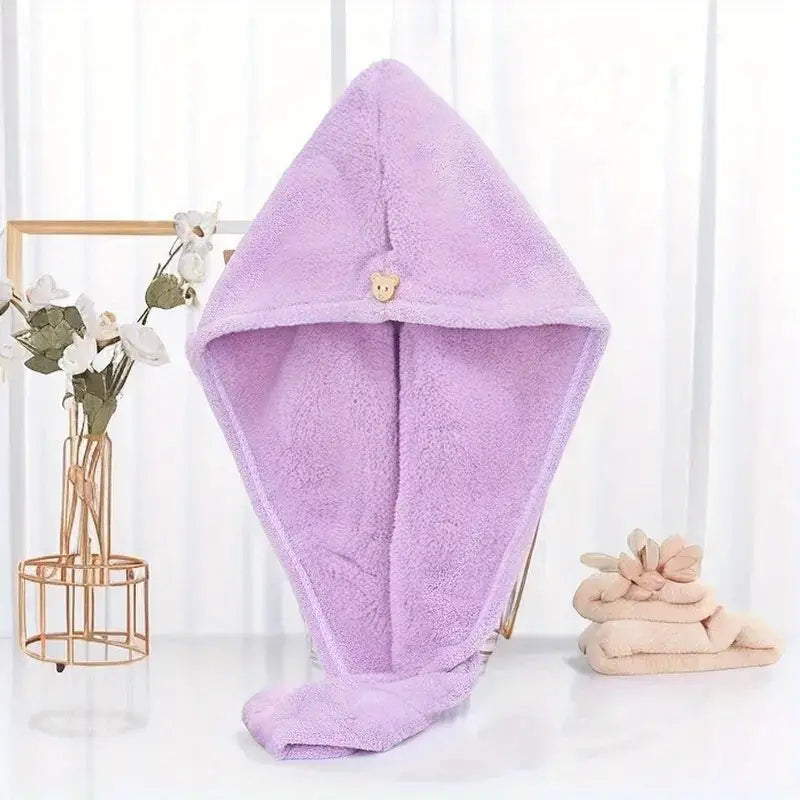 Soft Microfiber Hair Towel Wrap