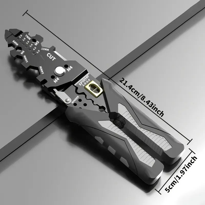 Heavy Duty Wire Stripping & Cutting Pliers for Electricians