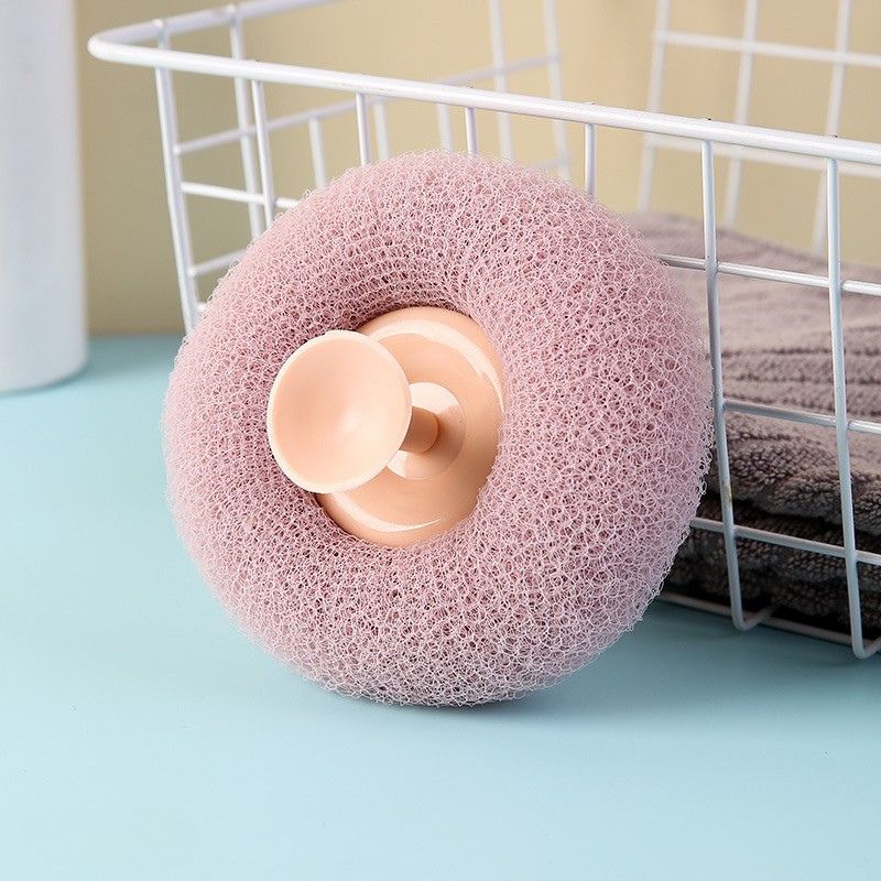 Sunflower Shower Ball – Super Soft Massage Bath Sponge with Suction Cup