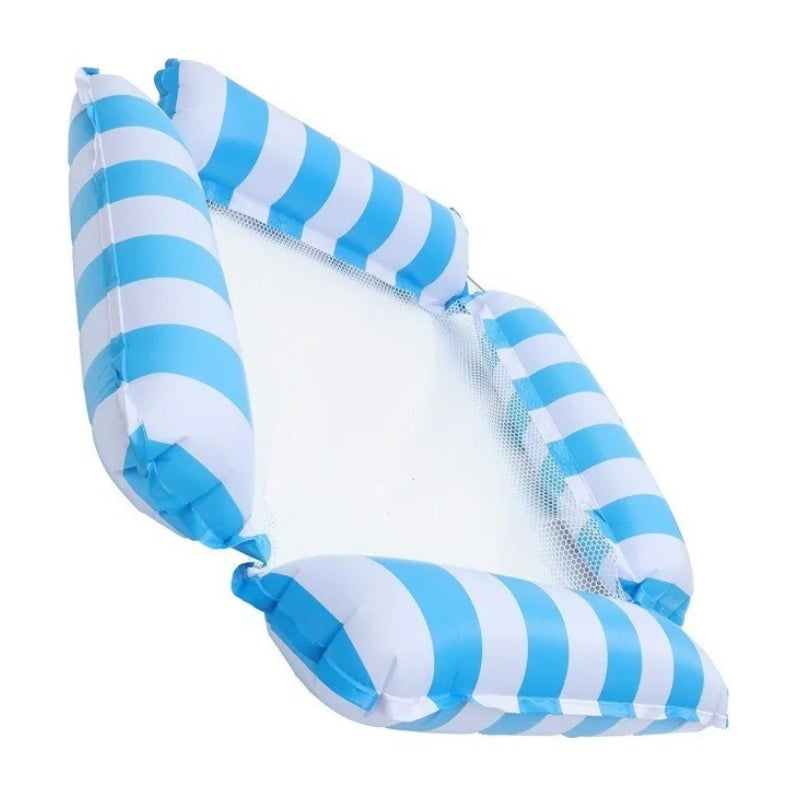 Inflatable Four-Tube Water Floating Bed for Ultimate Pool Comfort