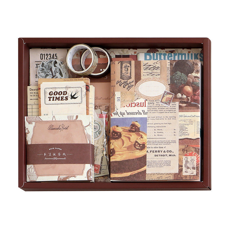 Creative Scrapbook Gift Box with Compartments