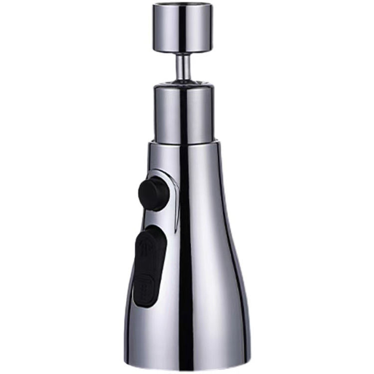 Universal Three-Speed Adjustable Splash-Proof Kitchen Faucet