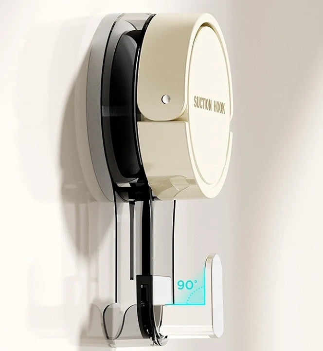 Waterproof Suction Cup Hooks for Kitchen, Bathroom, Balcony, and Office Organization