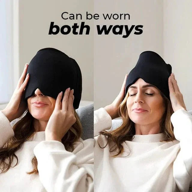 2 in 1 Head Wrap - Relieves Stress & Headaches for Deep Sleep