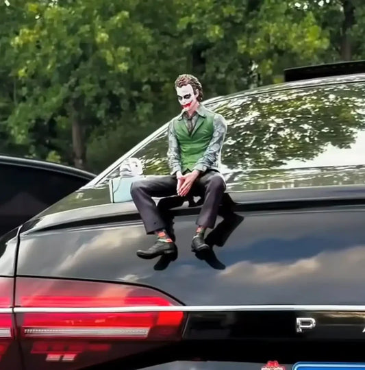 Joker & Harley Car Bumper Bonnet
