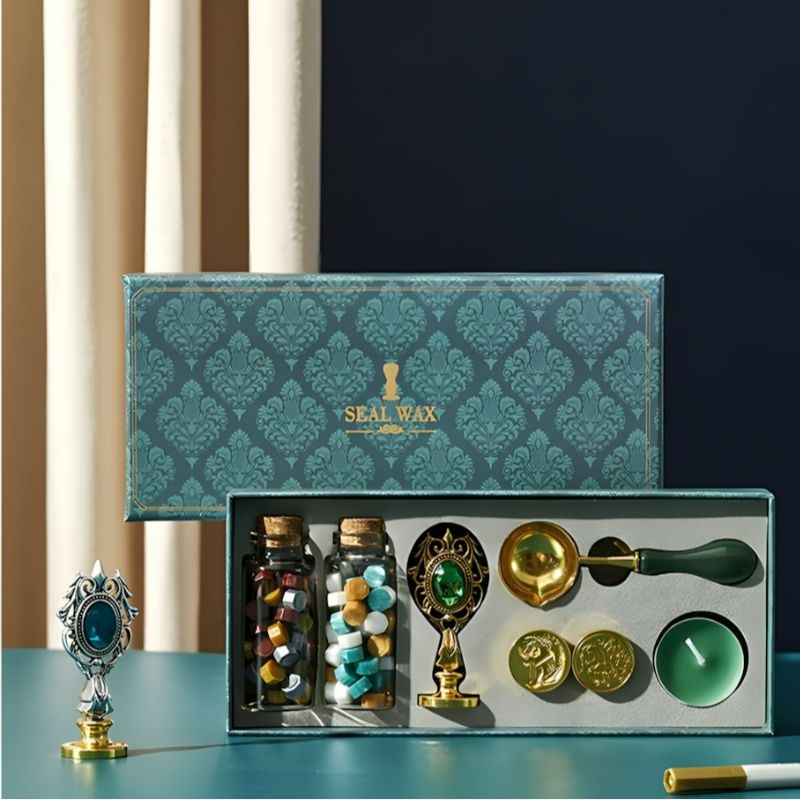 RetroSeal Wax Seal Set – Elegant Sealing Wax for Envelopes & Invitations