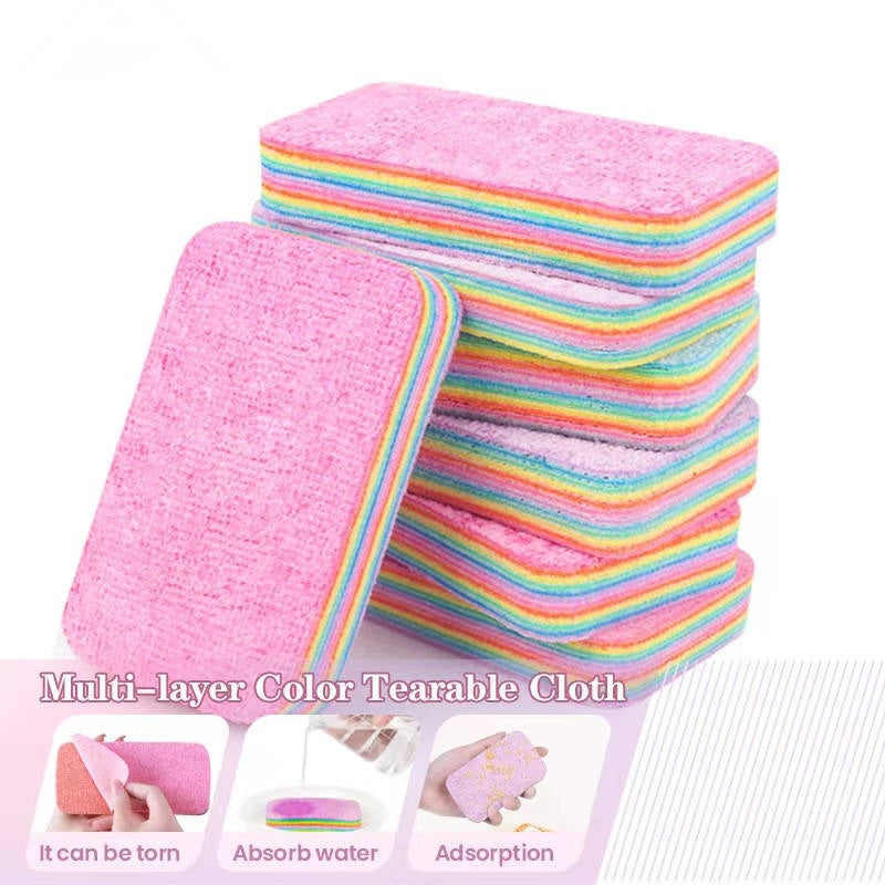 High-Efficiency Easy-Tear Cleaning Cloth for Multi-Purpose Use