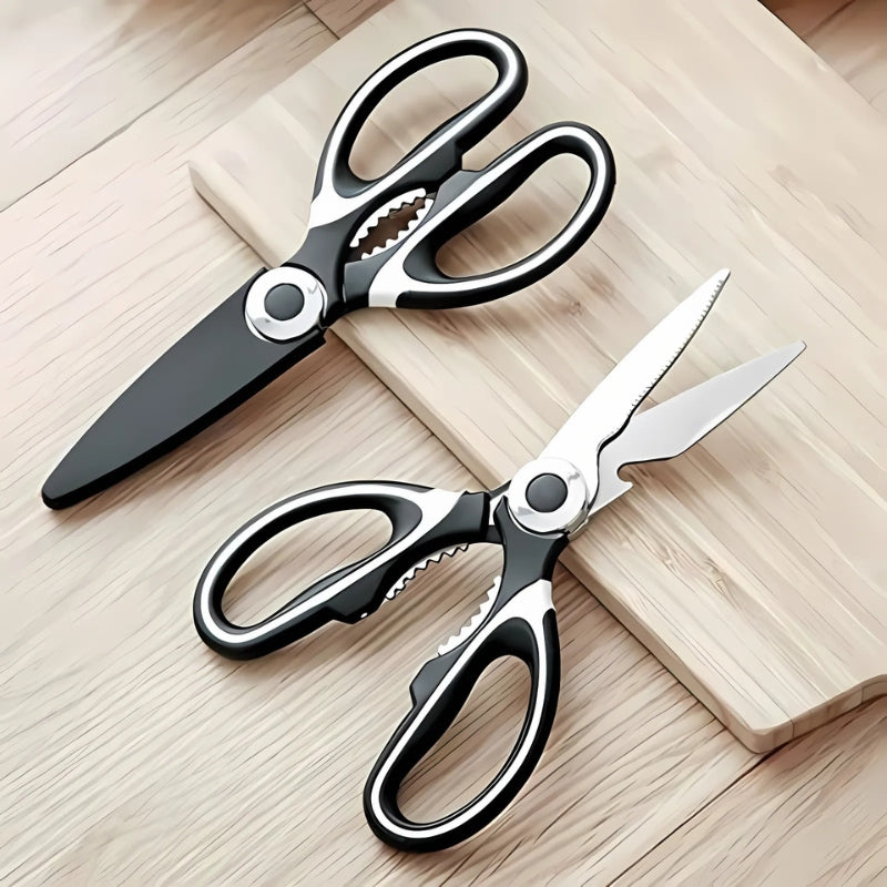 Kitchen Scissors with Case – Multipurpose Scissors for Meat, Fish, and Vegetable Cutting