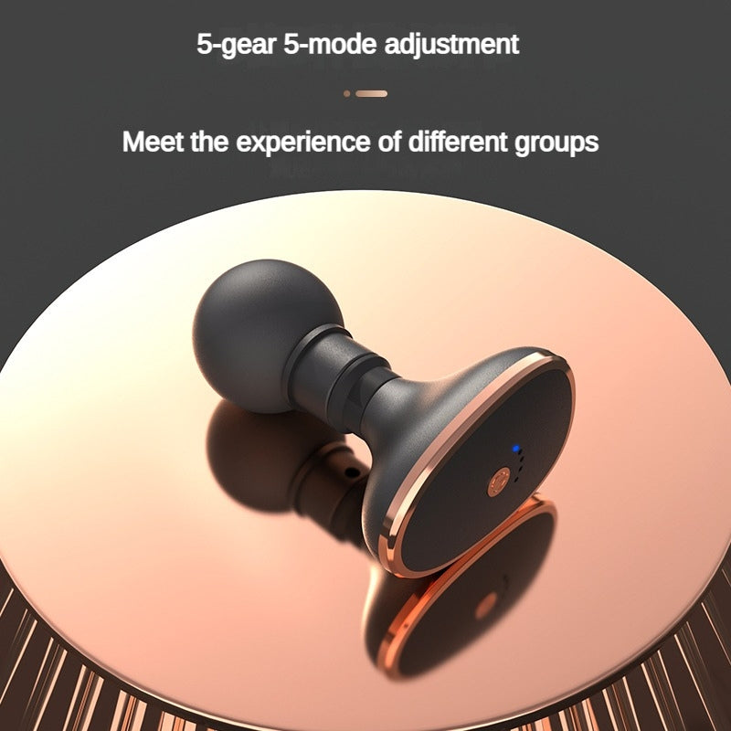 Handheld Deep Tissue Mini Massage Gun with Five Modes