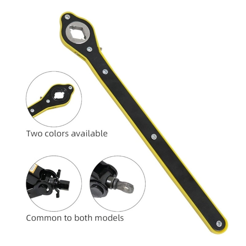 Labor-Saving Jack Ratchet Wrench for Car Tire and Wheel Repair