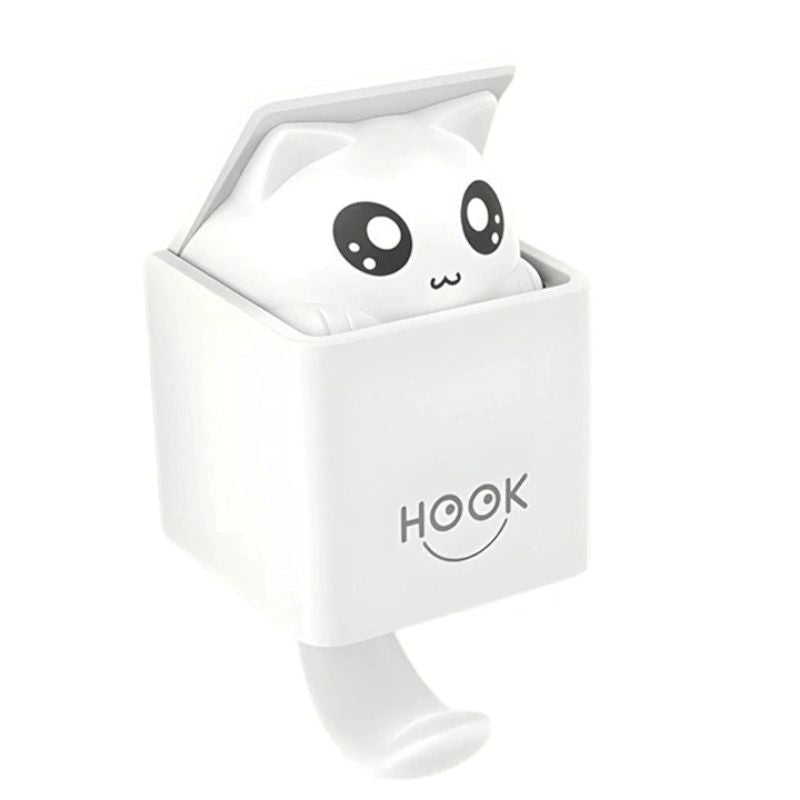 Durable Plastic Key Hook with Cute Animal Shape