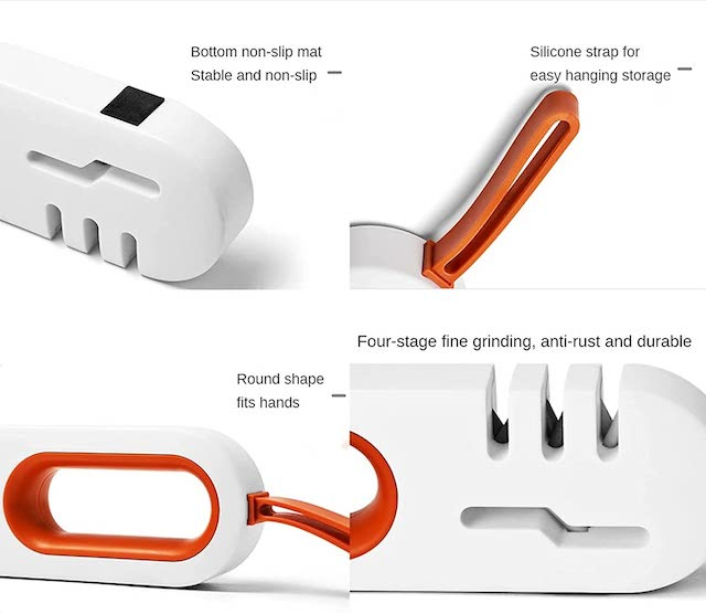 Multi-Use Sharpener for Knives, Scissors, and Tools