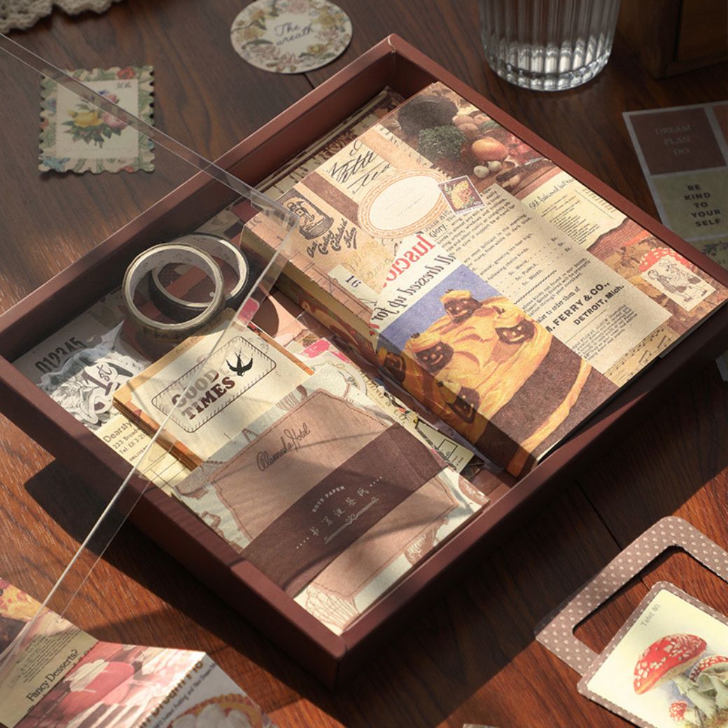 Creative Scrapbook Gift Box with Compartments