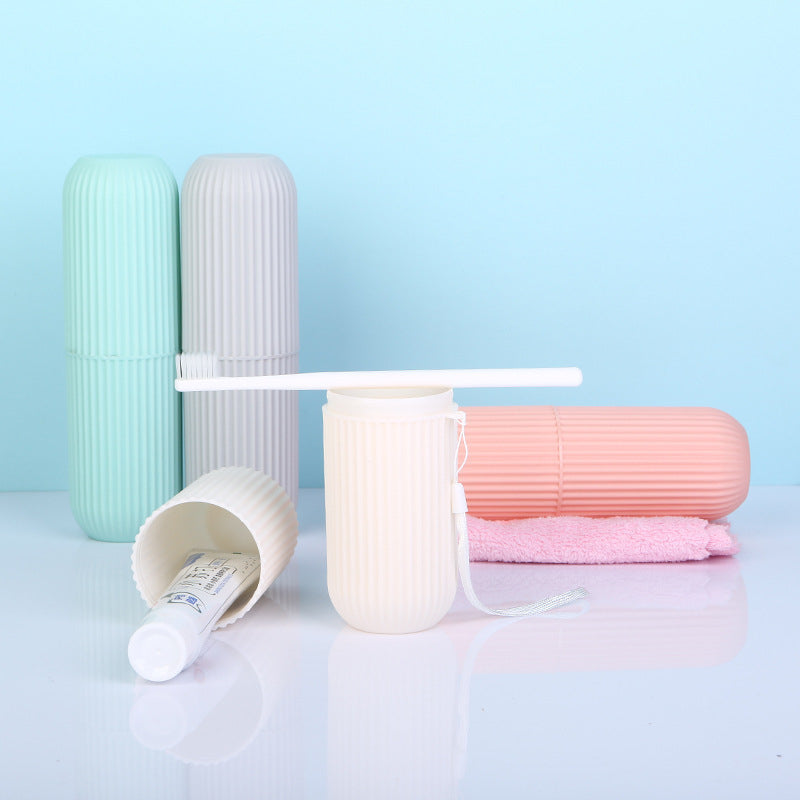 Round Toothbrush Organizer