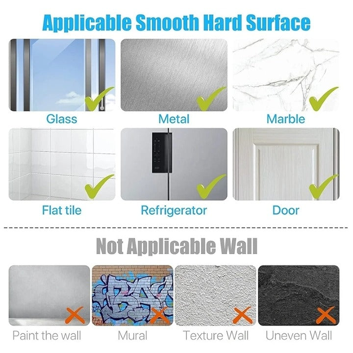 Stainless Steel Multipurpose Hooks – Self-Adhesive Heavy Duty Wall Hooks (pack of 5)