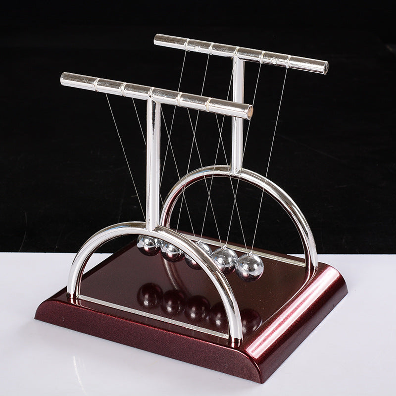Scientific Balance Cradle Antique – Elegant Office Decor & Physics Demonstration