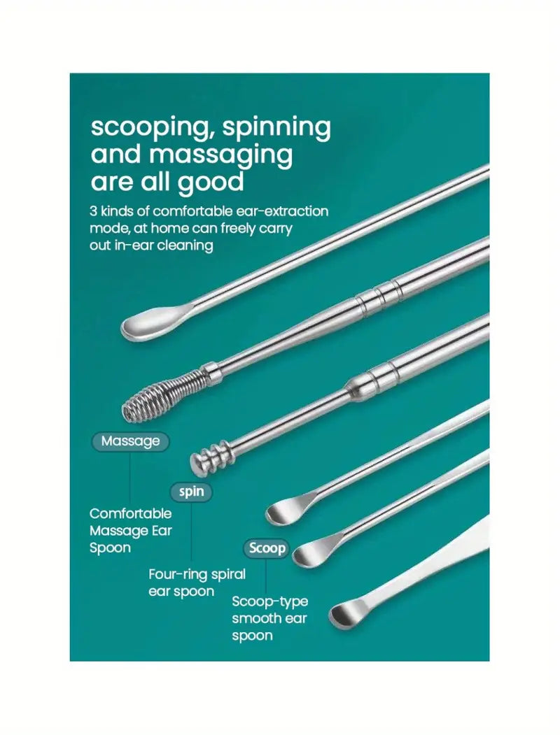 Ear Wax Removal Tool Set: Professional Cleaning Solution