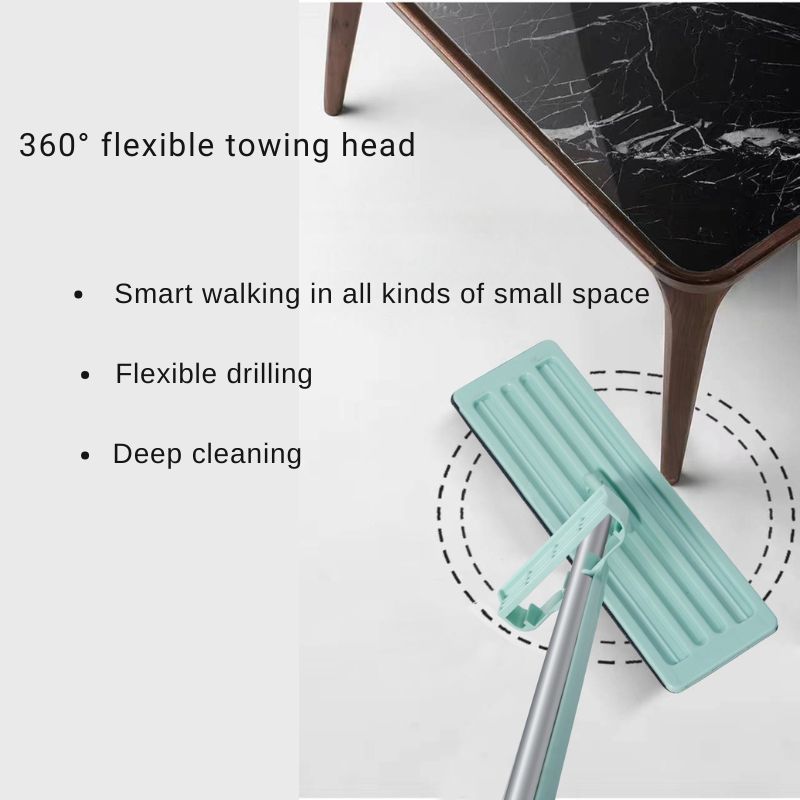 Microfiber Flat Mop for Window and Floor Cleaning