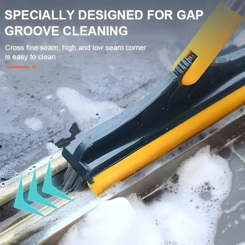 Multi-Function Gap Brush and Mop for Floor Cleaning