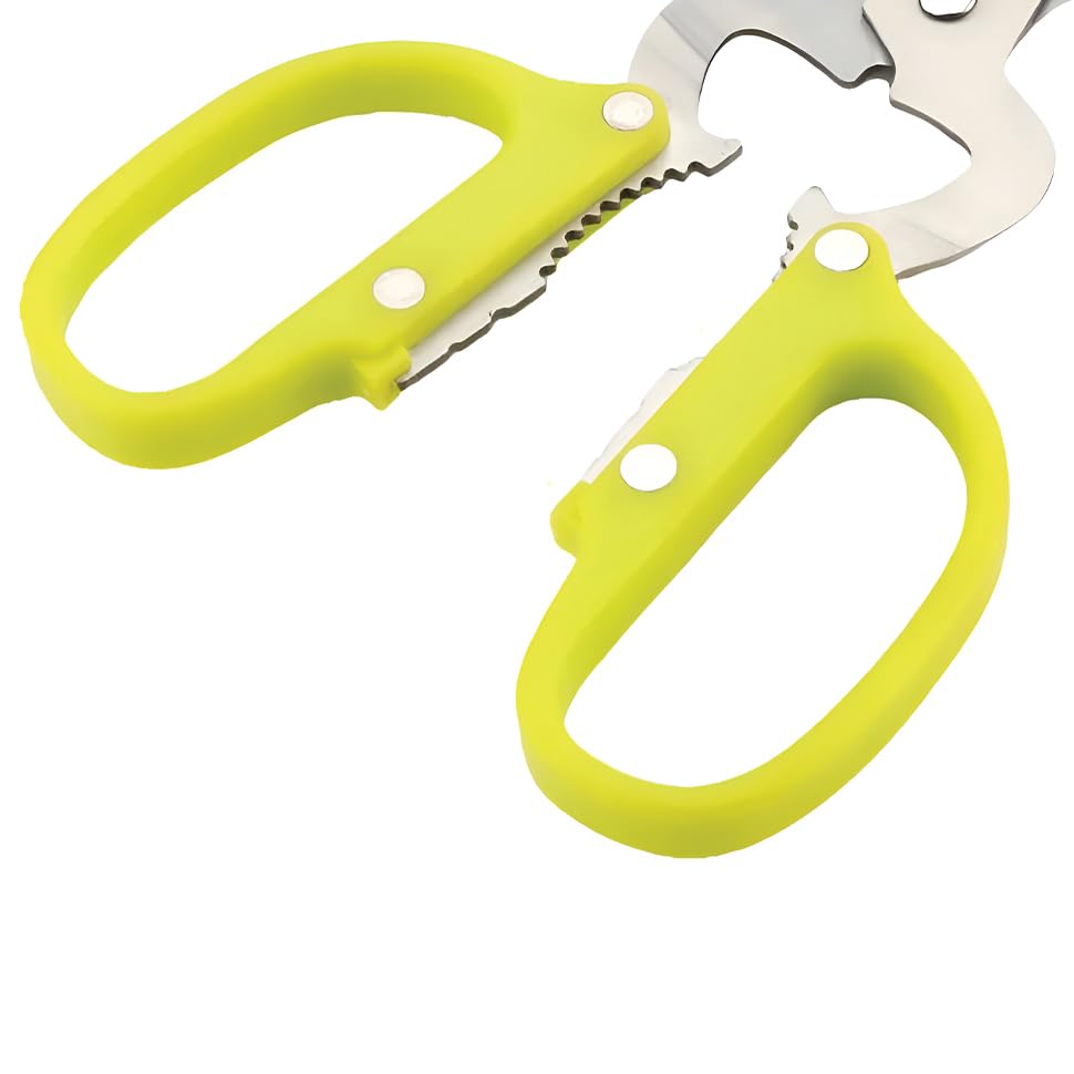 6-in-1 Durable Stainless Steel Kitchen Scissors