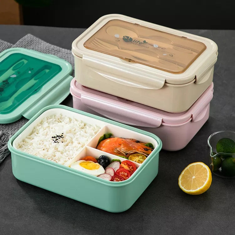 Large-Capacity Lunch Box – Microwave-Safe Bento