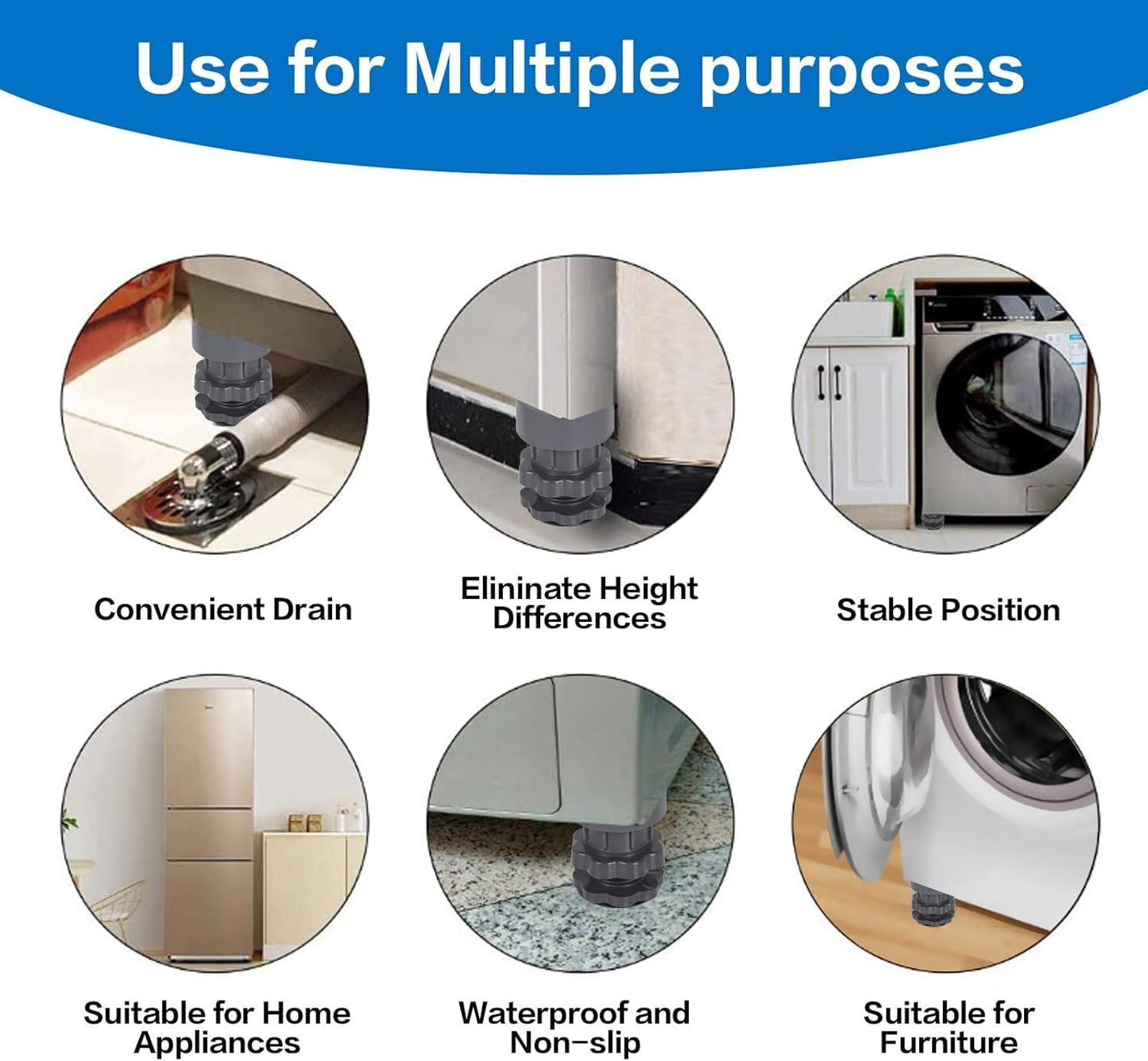 Washing Machine Feet Pads-4Set