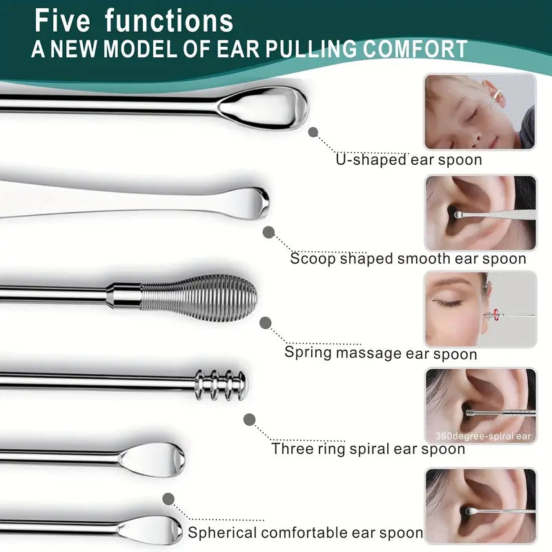 Ear Wax Removal Tool Set: Professional Cleaning Solution