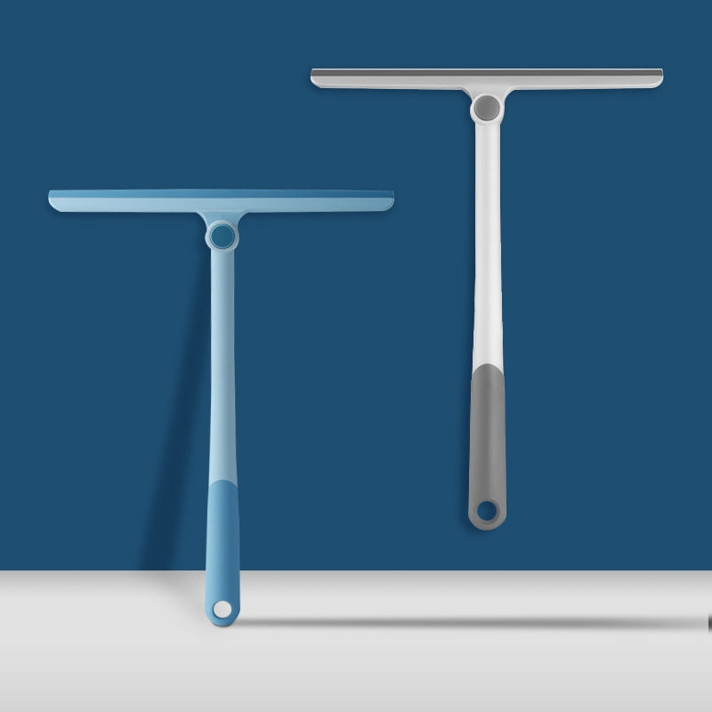 All-in-One Window Cleaning Tool with Long Pole for Glass Wiping