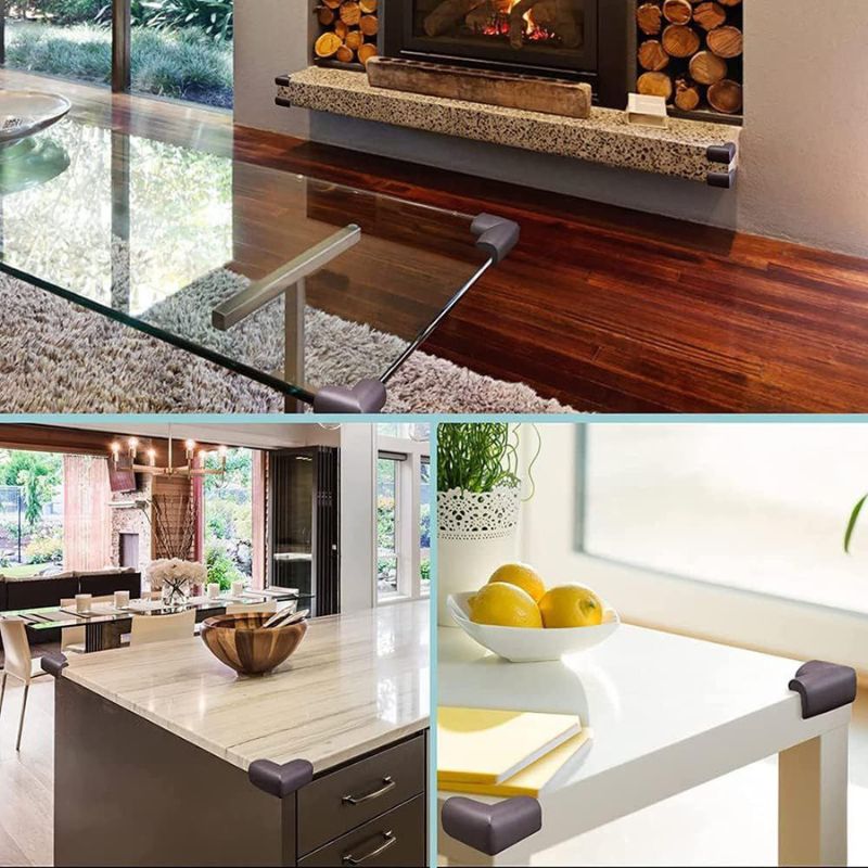 Foam Corner Guard for Baby Safety and Furniture Protection(4Pcs)